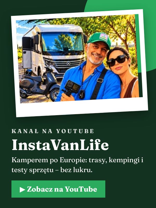 InstaVanLife – kanał o podróżach kamperem na YouTube